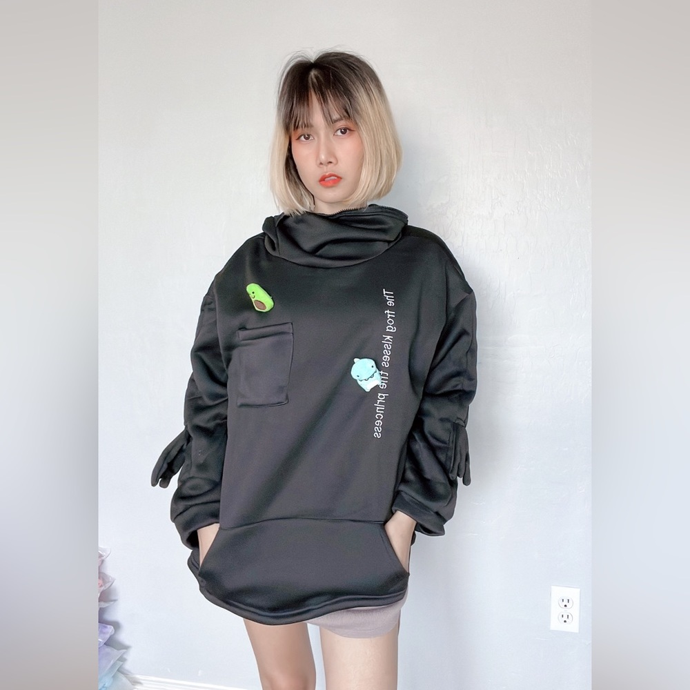 BRAND NEW cool black sweater